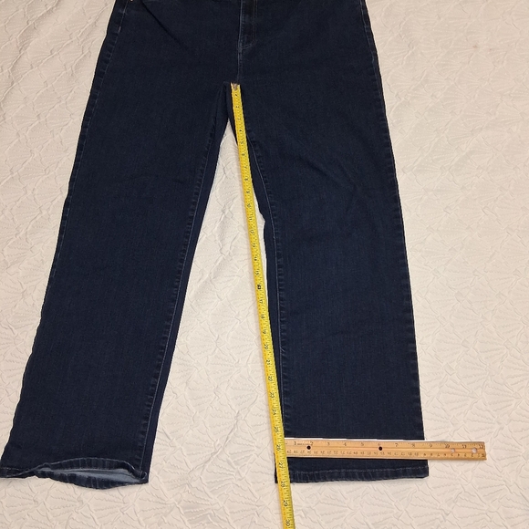 Buffalo David Bitton  Women Size 18/38 Dark Blue Flare Jeans - Picture 15 of 16